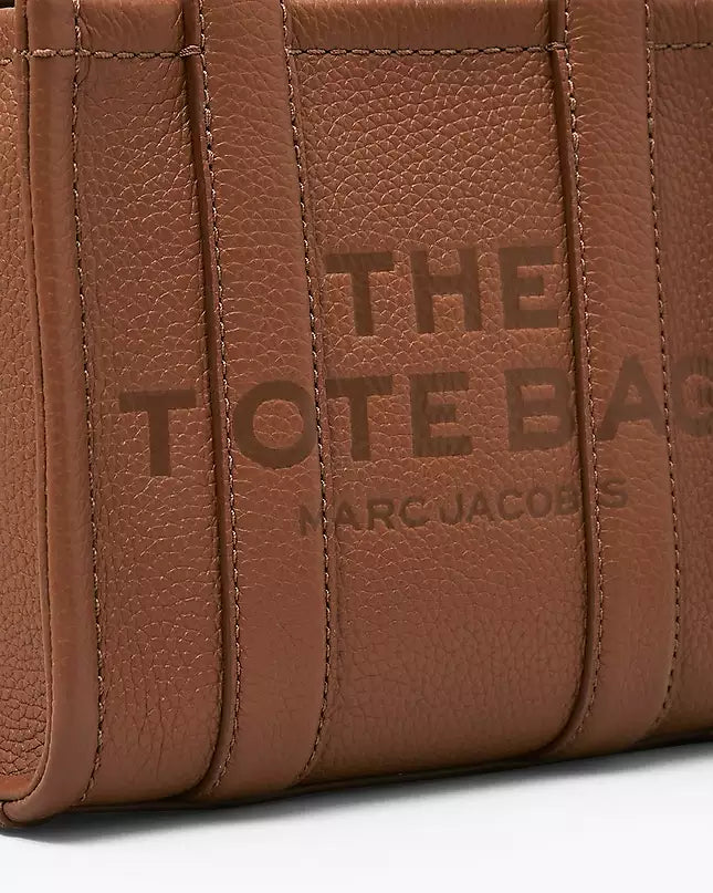 The Tote Bag Leather Crossbody Marc Jacobs - Argan Oil