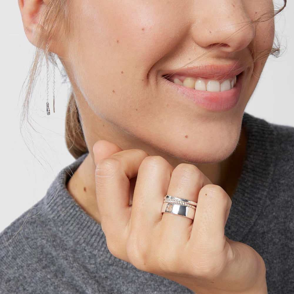 Pack de Anillos Tous de Plata y Espinela Oso Motivos