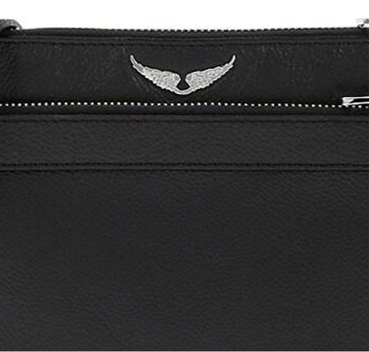 Crossbody Zadig & Voltaire Stella Wings Grained - Noir