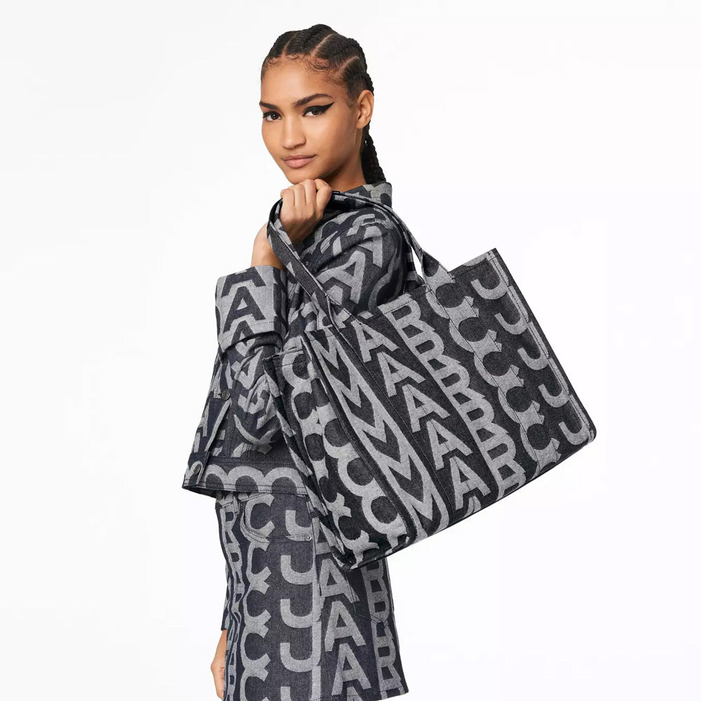 Tote Marc Jacobs Monogram Large - Denim Blue