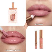 Cargar imagen en el visor de la galería, Charlotte Tilbury Mini Pillow Talk Glossy Lip Duos - Fair