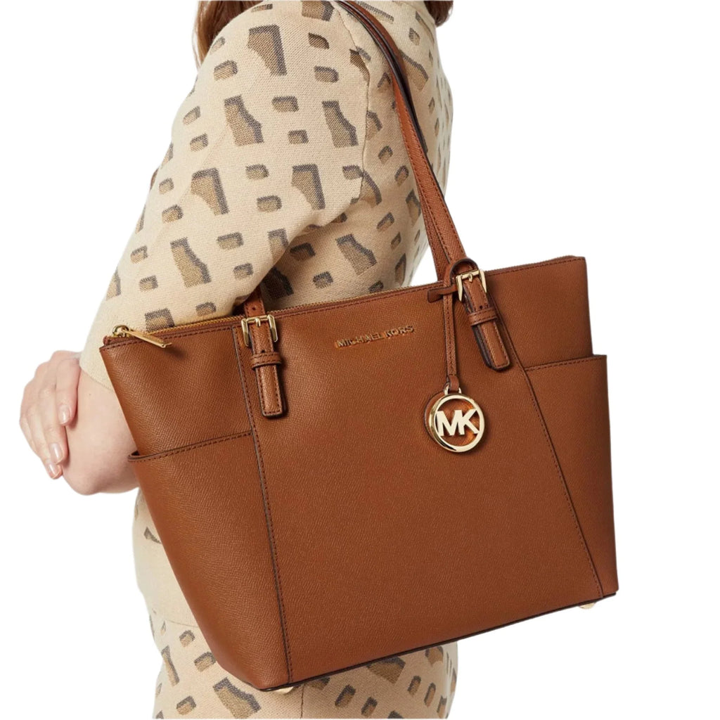 Tote Michael Kors Charlotte - Luggage Brun Valise
