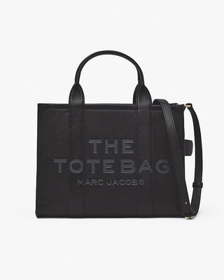 The Tote Bag Leather Medium Marc Jacobs - Black