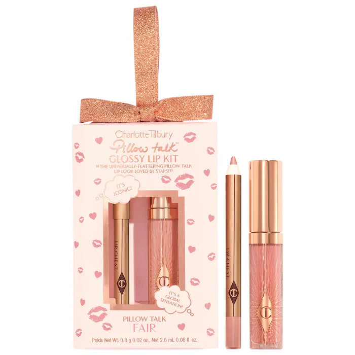 Charlotte Tilbury Mini Pillow Talk Glossy Lip Duos - Fair