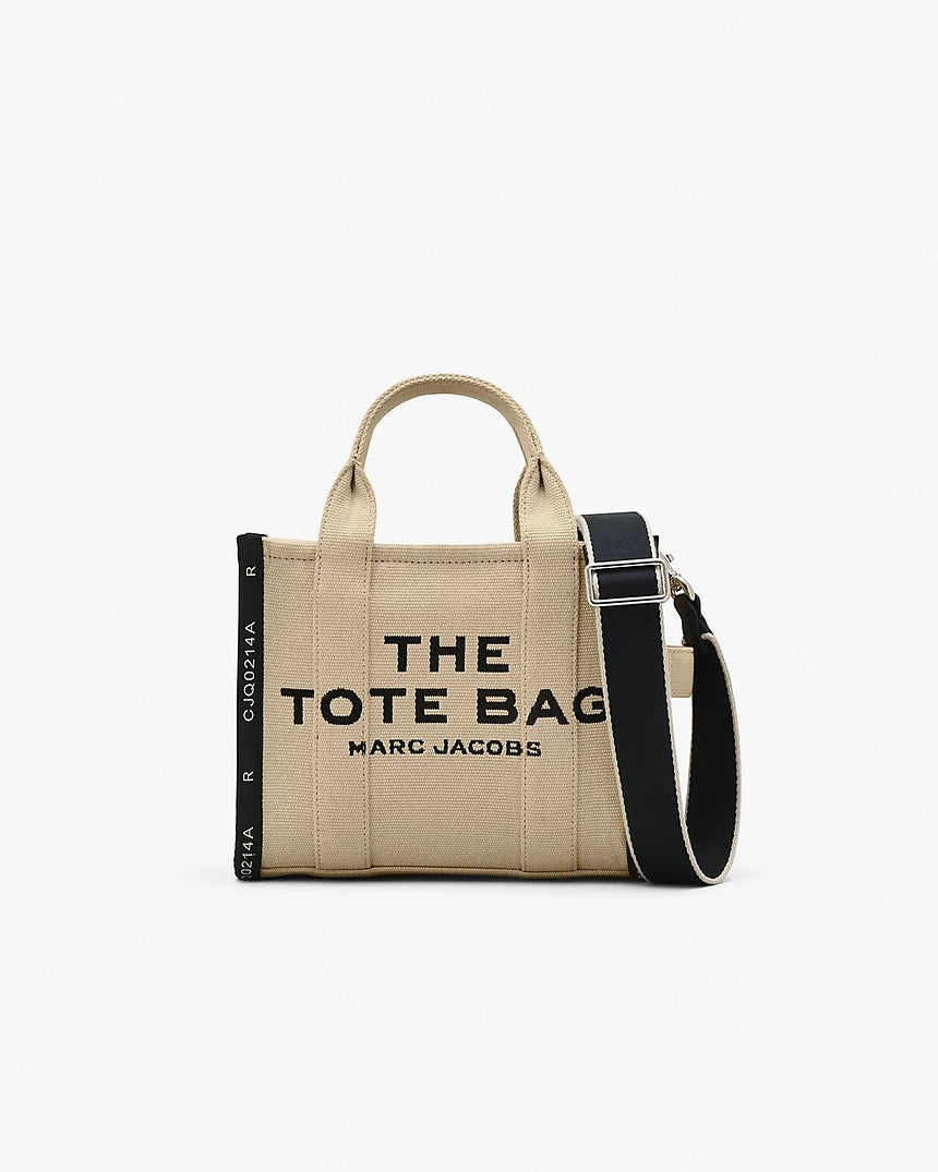 The Tote Bag Marc Jacobs Jacquard Small - Warm Sand – lamaletaviajera