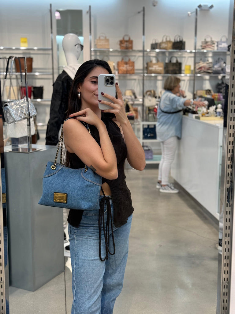 Crossbody Marc Jacobs The Plaza Medium - Denim