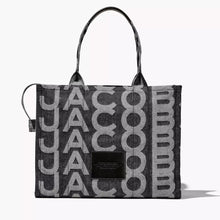 Cargar imagen en el visor de la galería, Tote Marc Jacobs Monogram Large - Denim Blue