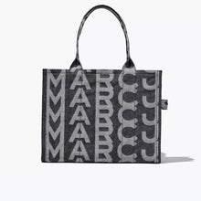 Cargar imagen en el visor de la galería, Tote Marc Jacobs Monogram Large - Denim Blue