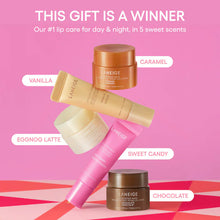 Cargar imagen en el visor de la galería, Laneige Midnight Minis Lip Glowy Balm and Lip Sleeping Mask Gift Set