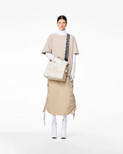 Cargar imagen en el visor de la galería, Strap Marc Jacobs The Outline Logo Webbing - Black Silver