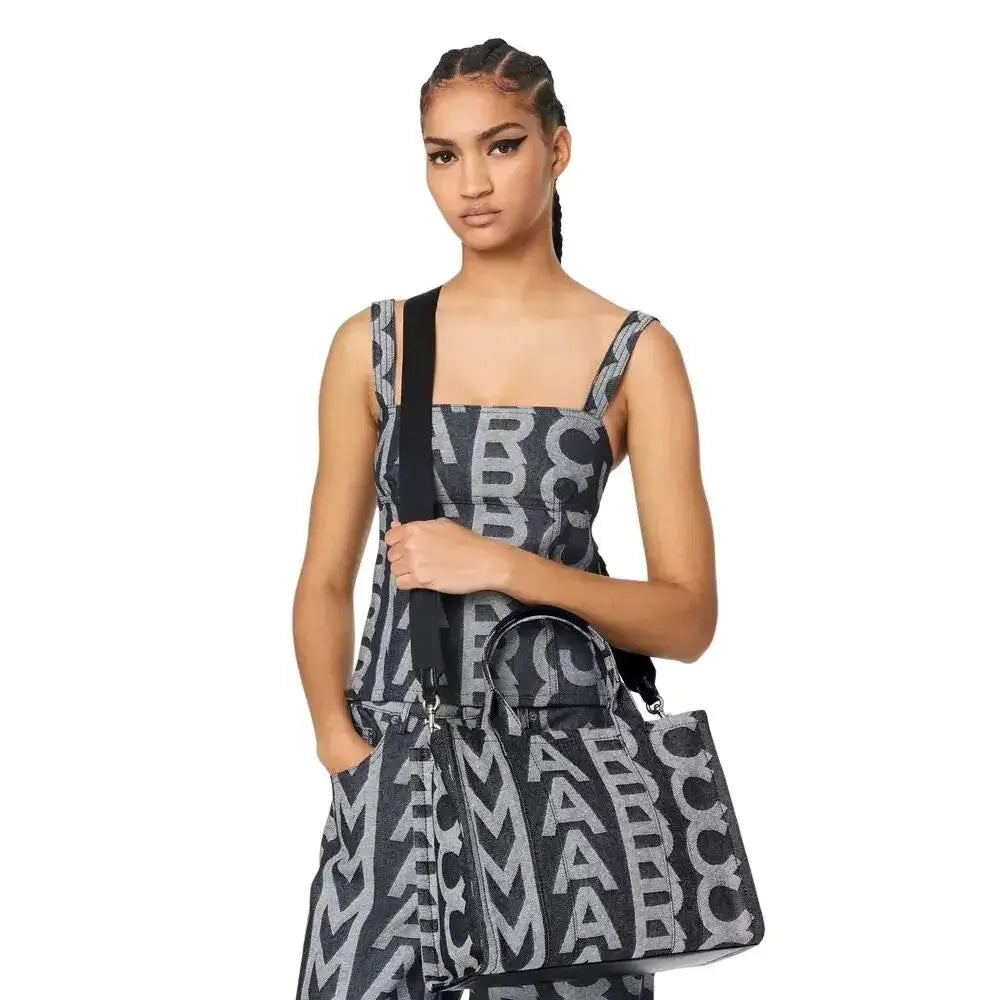 Tote Marc Jacobs Monogram Medium - Denim Blue