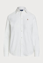 Cargar imagen en el visor de la galería, Camisa Polo Ralph Lauren The Iconic Oxford Shirt Kids Size - White