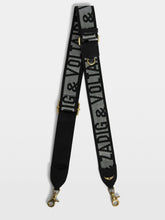 Cargar imagen en el visor de la galería, Strap Zadig &amp; Voltaire Glitter - Noir / Silver