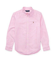 Cargar imagen en el visor de la galería, Camisa Polo Ralph Lauren The Iconic Oxford Shirt Kids Size - Pink