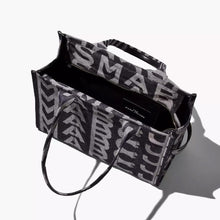 Cargar imagen en el visor de la galería, Tote Marc Jacobs Monogram Large - Denim Blue