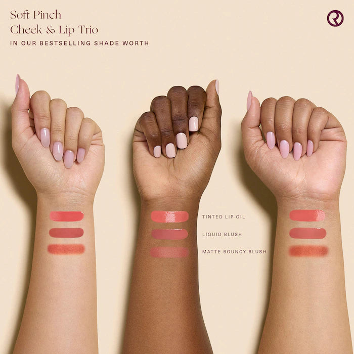 Rare Beauty Soft Pinch Cheek & Lip Trio Makeup Gift Set