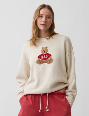 Sweater Gap Cotton Oversized - Brannan Bear Beige
