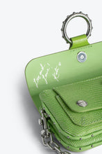 Cargar imagen en el visor de la galería, Crossbody Zadig &amp; Voltaire Kate Wallet Embossed - Tonic Green