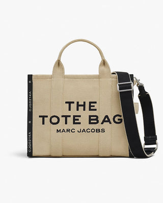 The Tote Bag Marc Jacobs Jacquard Medium - Warm Sand