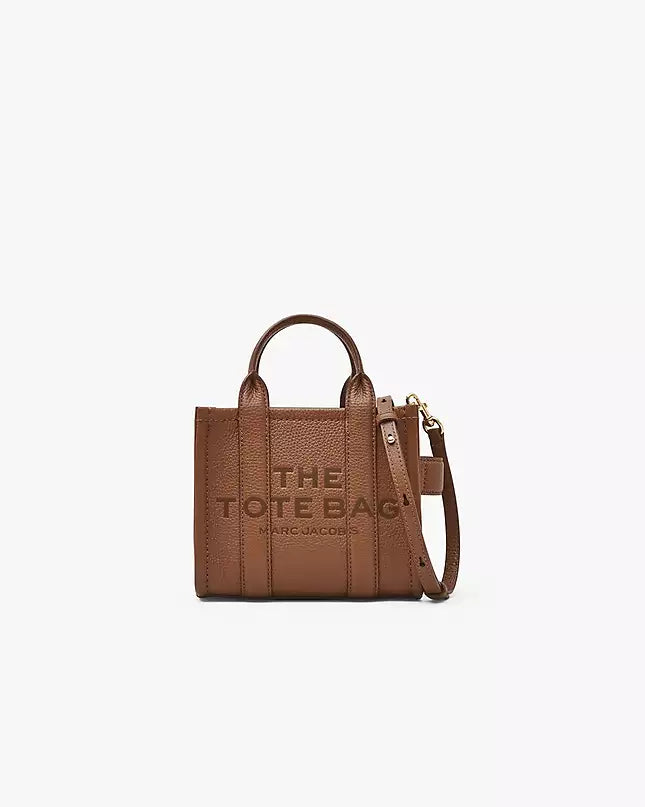 The Tote Bag Leather Crossbody Marc Jacobs - Argan Oil