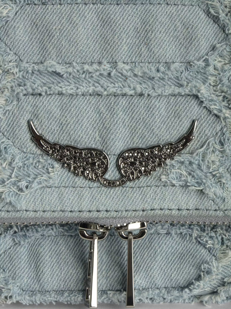 Crossbody Zadig & Voltaire Rock Bag Denim - Breeze