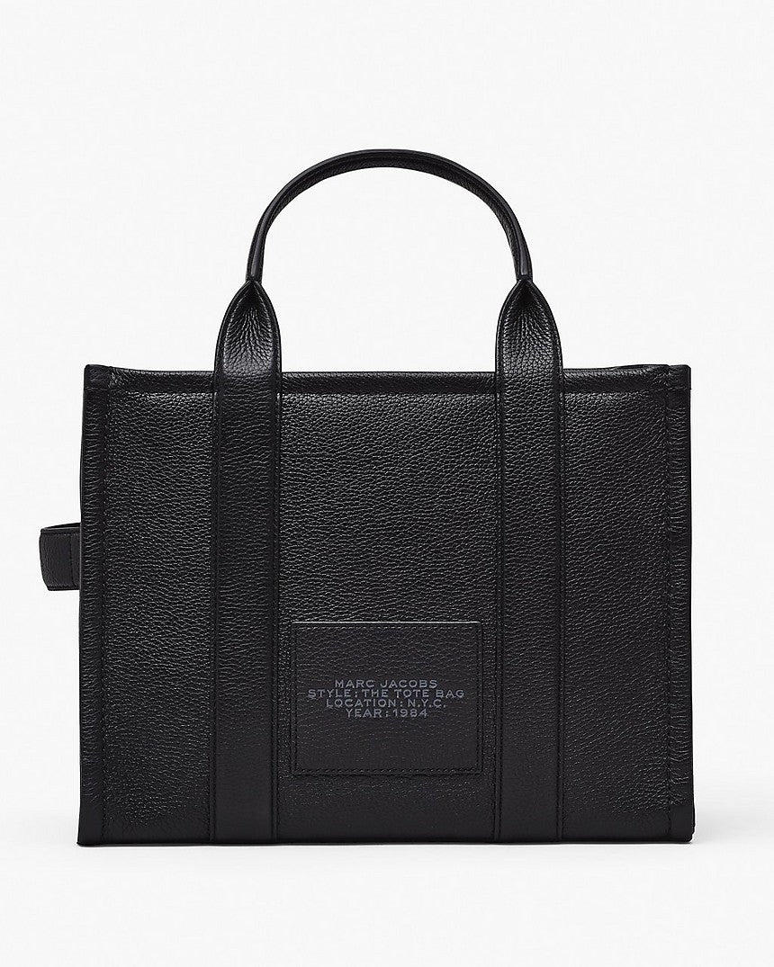 ykk　MARC JACOBS THE TOTE BAG　レザー The Tote Bag Leather Medium Marc Jacobs - Black – lamaletaviajera