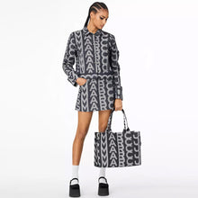 Cargar imagen en el visor de la galería, Tote Marc Jacobs Monogram Large - Denim Blue