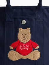 Cargar imagen en el visor de la galería, Tote Gap Brannan Bear Canvas Favorite Tote - Tapestry Navy Blue