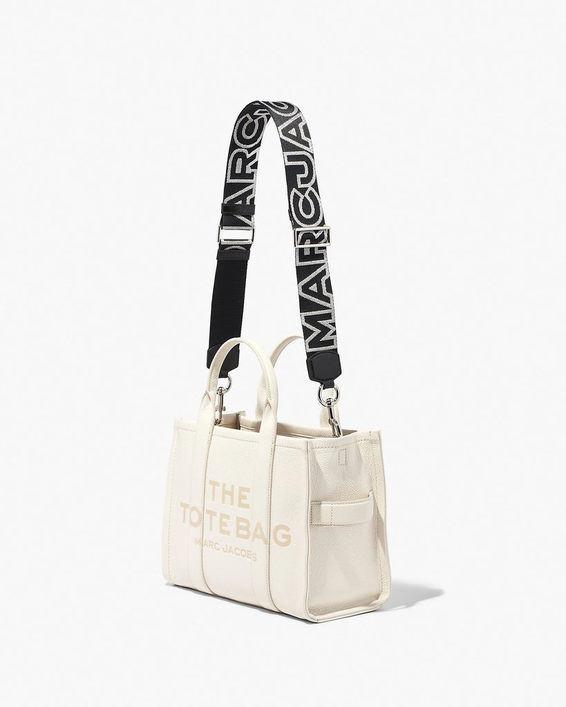 Strap Marc Jacobs The Outline Logo Webbing - Black Silver