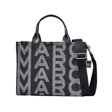 Cargar imagen en el visor de la galería, Tote Marc Jacobs Monogram Medium - Denim Blue