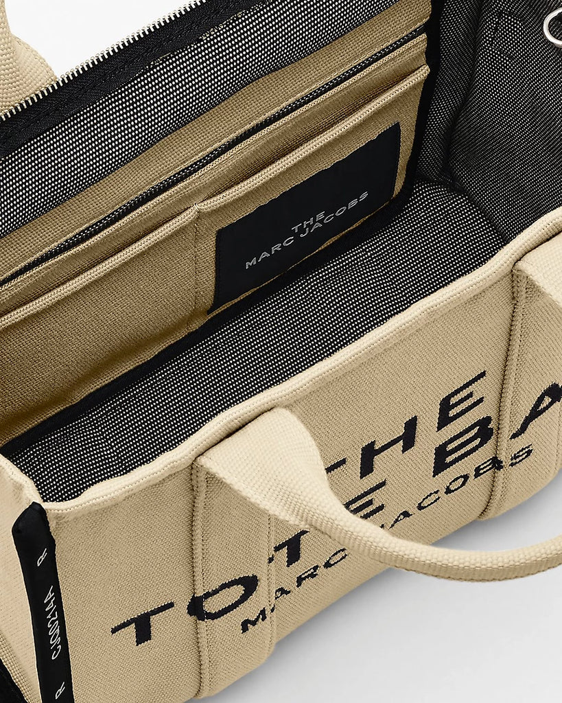 The Tote Bag Marc Jacobs Jacquard Medium - Warm Sand