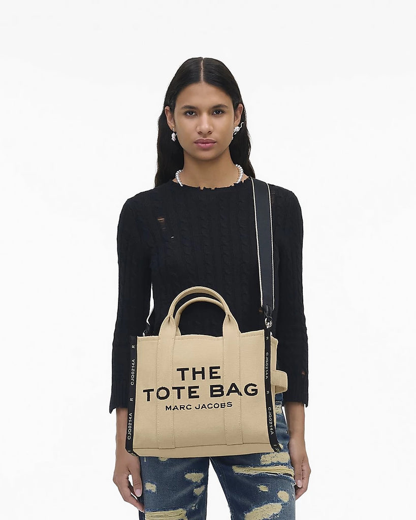 The Tote Bag Marc Jacobs Jacquard Medium - Warm Sand