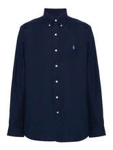 Cargar imagen en el visor de la galería, Camisa Polo Ralph Lauren Garment Dyed Cotton Oxford Shirt Kids Size - Navy