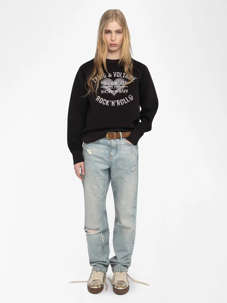 Poleron Zadig & Voltaire Upper Blason - Dark Chocolate