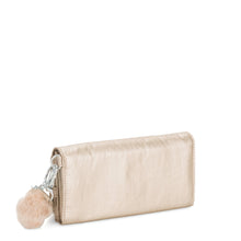 Cargar imagen en el visor de la galería, Billetera Kipling Rubi - Starry Gold Metallic