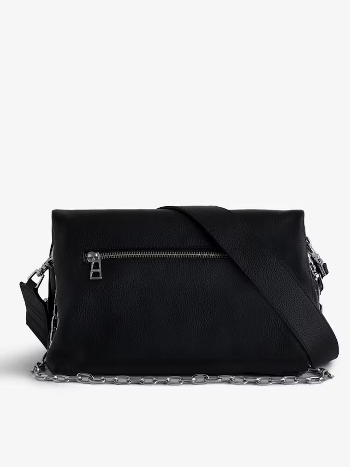 Crossbody Zadig & Voltaire Rocky XL Silver - Noir