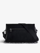 Cargar imagen en el visor de la galería, Crossbody Zadig &amp; Voltaire Rocky XL Silver - Noir