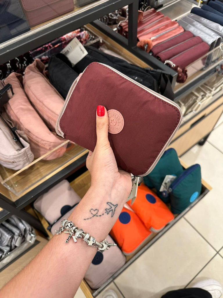 Bolso Hip Hurray Kipling - Merlot Pink