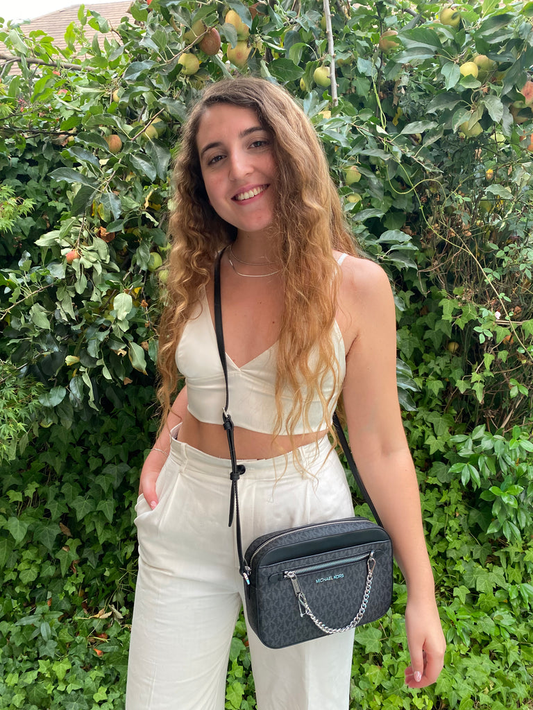 Michael kors east west large crossbody hot sale